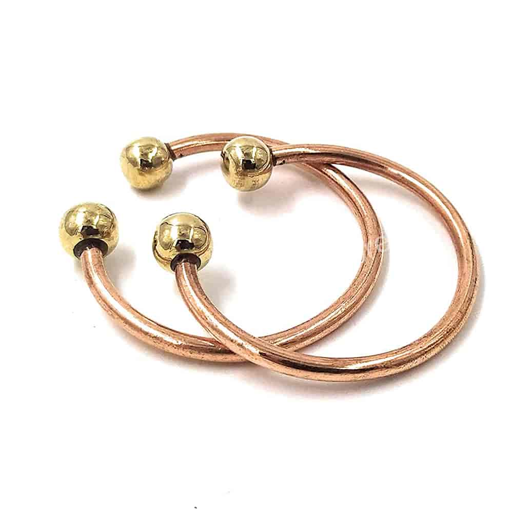 Pure Copper Adjustable Anklet / Leg Kada for New Born Babies Pure Copper Adjustable Anklet / Leg Kada for New Born Babies